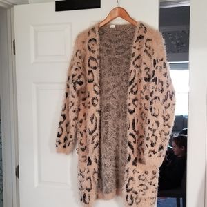 Leopard cardigan